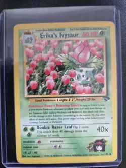Pokemon Trading Card Erika's Ivysaur Gym Challenge 41/132 - Image 1