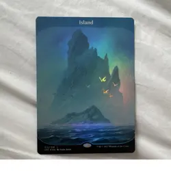 Magic: The Gathering Island Foil Full Art Unstable 213/216 Wizards of the Coast - Image 1