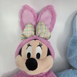 LOT DISNEY Store Mickey Minnie Mouse Bunny Plush Easter Set Soft Stuffed Animal - Image 2