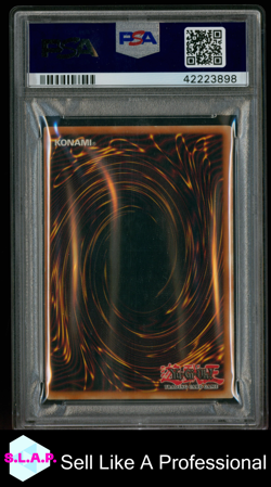 EXODIA THE FORBIDDEN ONE YU-GI-OH! HOLO LOB-E101 2002 ENGLISH PSA 7 - Image 2