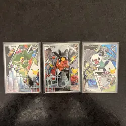 Pokemon First Partners Collection Series 2 Gen 5 Unova Starters (Full Set) - NM - Image 1
