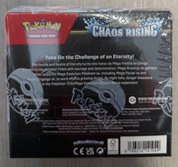 Pokemon TCG: Mega Evolution-Chaos Rising Booster Display Box (36 Packs) - Image 3