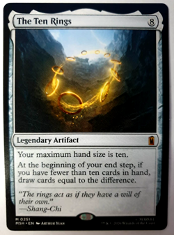 The Ten Rings - Mythic - MTG Marvel Super Heroes - 0251 NM - Image 1