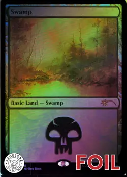 Swamp - Foil - Secret Lair Bob Ross Lands - 105 NM - Image 1