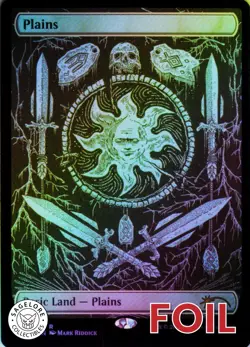 Plains - Foil - Secret Lair Crushing Brutality - 239 NM - Image 1