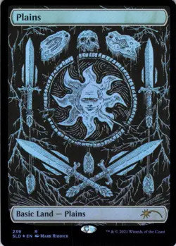 Plains - Foil - Secret Lair Crushing Brutality - 239 NM - Image 2