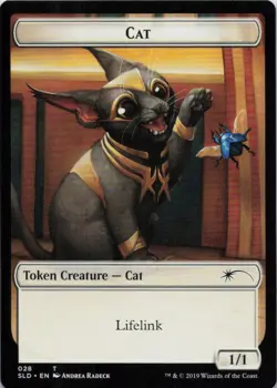 Cat Double-sided Token - Secret Lair OMG KITTIES! - 27 / 28 NM - Image 2