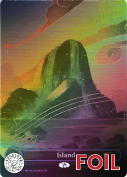 Island - Secret Lair Dandan - 2147 - NM Foil - Image 1