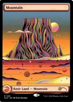 Mountain - Secret Lair Strange Sands - 1481 NM - Image 1