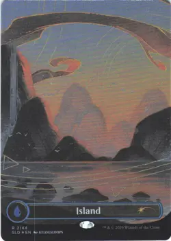 Island - Secret Lair Dandan - 2144 - NM Foil - Image 2