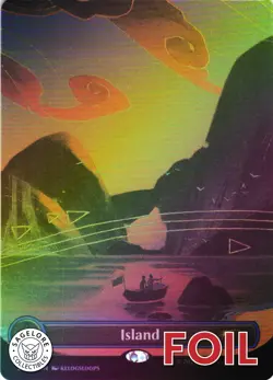 Island - Secret Lair Dandan - 2145 - NM Foil - Image 1
