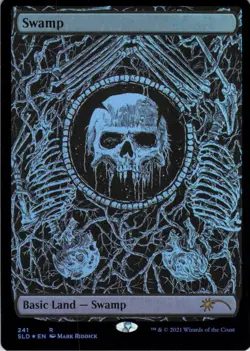 Swamp - Foil - Secret Lair Crushing Brutality - 241 NM - Image 2
