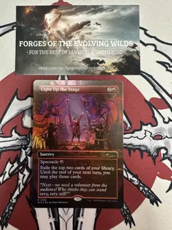 Light Up the Stage Foil Secret Lair Viva Las Rakdos Festival in a Box - Image 1