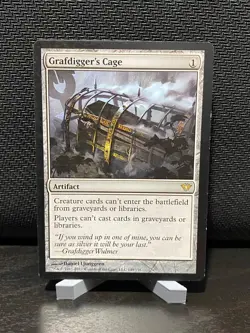 Grafdigger's Cage 149 Rare Dark Ascension Magic: The Gathering Lightly Played - Image 1