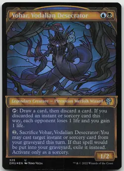 Vohar, Vodalian Desecrator Showcase FOIL 325 Uncommon Dominaria United NM MTG - Image 1