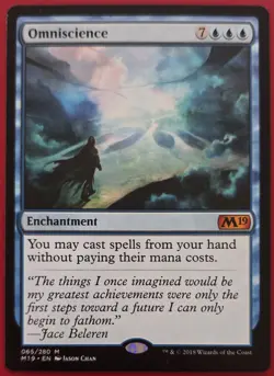 MTG Omniscience Core 2019 Mythic Enchantment 65/280 Magic The Gathering - Image 1