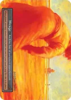 Mirage FOIL NM/M- Elite Site - Sorcery: Contested Realm BETA - Image 1