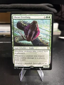 Ohran Frostfang Commander: Secrets of Strixhaven Regular - Image 1