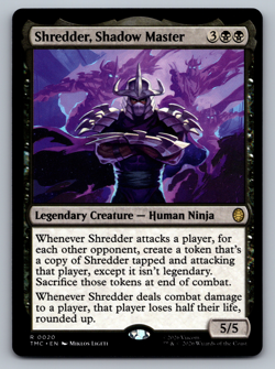 Shredder, Shadow Master - Teenage Mutant Turtles TMNT - MTG - Image 1