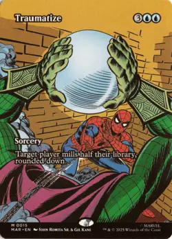 Traumatize (Borderless) 15 MAR Marvel Universe Eternal-Legal NM - Image 1