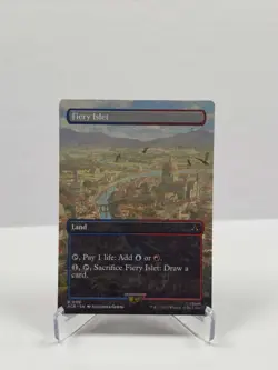 Fiery Islet (Borderless) - Universes Beyond: Assassin's Creed (ACR) - Image 1