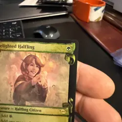 Delighted Halfling (Showcase Scrolls) Lord of the Rings Foil 609 LP - Image 4