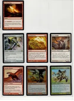 Duel Decks: Knights vs Dragons LOT, NM, MTG, Seething Song... - Image 1