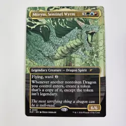 Miirym, Sentinel Wyrm Secret Lair Dungeons & Dragons Whispers Candlekeep MTG DND - Image 1
