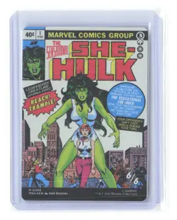 Marvel Super Heroes #388 Jennifer Walters (Borderless) (0388) Foil B1R4C162 - Image 1