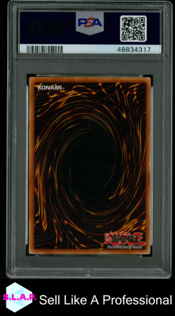 DARK MAGICIAN 1ST EDITION-EUROPE YU-GI-OH! LOB WHITE DRAGON 2002 E003 PSA 8 - Image 2