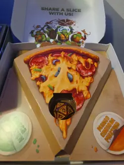 TMNT Pizza Box Bundle x3 MtG Empty 5 Empty Collector Boxes Dark Leo & Shredder - Image 4