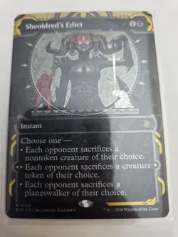 mtg, Sheoldred's Edict Secrets of Strixhaven: Mystical Archive Foil NM - Image 1