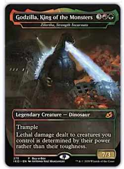 Godzilla, King of the Monsters - Zilortha, Strength Incarnate- MTG- Ikoria- NM/M - Image 1