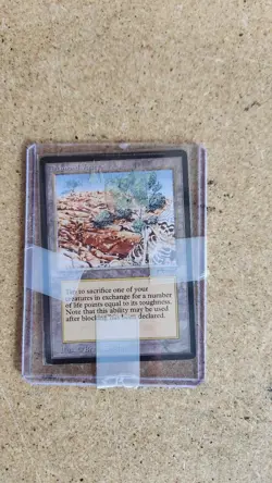 MTG Arabian Nights Uncommon Diamond Valley RL - moderate play, see pics and desc - Image 1
