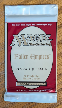 MTG - 4x Fallen Empires Booster Pack - Magic the Gathering Factory Sealed 1994 - Image 2