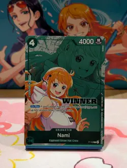 Nami (Winner Pack 2026 Vol. 2) P-102 One Piece Promotion Cards Foil - Image 1