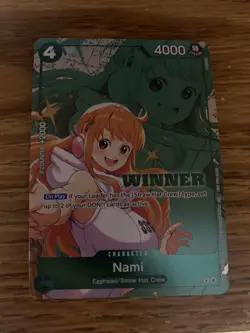 Nami (Winner Pack 2026 Vol. 2) P-102 One Piece Promotion Cards Foil - Image 1