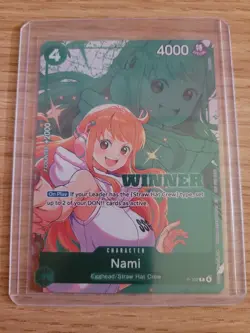 Nami (Winner Pack 2026 Vol. 2) P-102 One Piece Promotion Cards Foil - Image 1