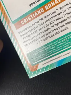 25-26 Panini Donruss Road to FIFA World Cup Cristiano Ronaldo Kit Kings Game - Image 3