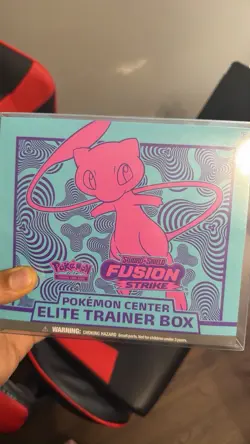 Pokemon Center Sword & Shield Fusion Strike Elite Trainer Box ETB Factory Sealed - Image 1