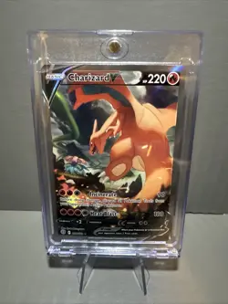 Pokemon Charizard V (Alternate Full Art) 154/172 Swsh09: Brilliant Stars Holo - Image 1