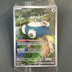 Pokemon TCG: Snorlax 051 Scarlet & Violet 151 ETB Black Star Promo SEALED - Image 1
