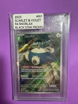 Snorlax 051 SVP Black Star ETB Promo Sealed Bag Pokemon TCG Scarlet & Violet 151 - Image 1