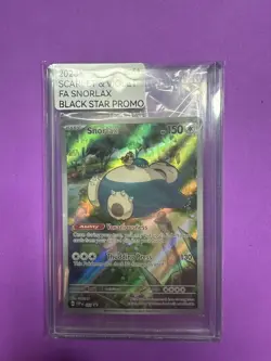 Snorlax 051 SVP Black Star ETB Promo Sealed Bag Pokemon TCG Scarlet & Violet 151 - Image 2