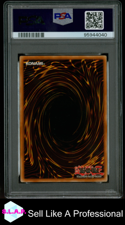 E-HERO DIVINE NEOS CSOC-GER YU-GI-OH! CSOC-CROSSROADS OF CHAOS 2008 DE098 PSA 8 - Image 2
