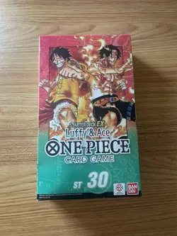 *DECK ONLY* Bandai ONE PIECE Card Game Starter Deck EX Luffy & Ace ST-30 - Image 1