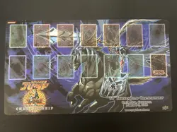 YuGiOh Shonen Jump Doomcaliber Knight Official Playmat Play Mat Konami 50th 2008 - Image 1