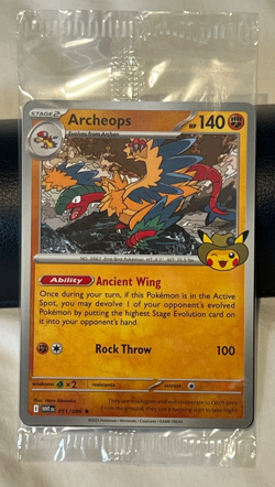 Archeops - 051 (Fossil Museum Exclusive) 051/086 Miscellaneous Cards & Products - Image 1