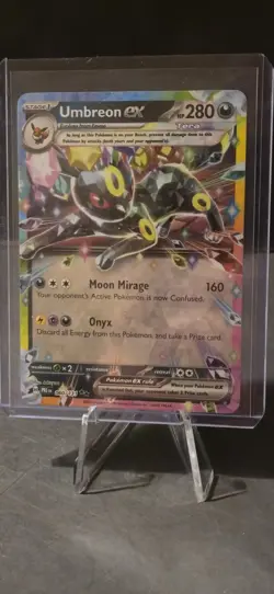 Pokemon TCG Umbreon EX 60/131 Double Rare Prismatic Evolutions Card - Image 3