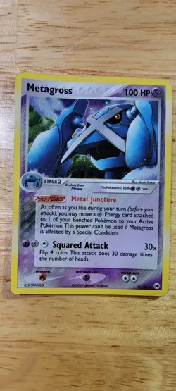 Metagross 11/101 Hidden Legends Holo Pokemon Card - Image 1